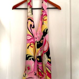 Bloomingdale’s Silk Patterned Halter